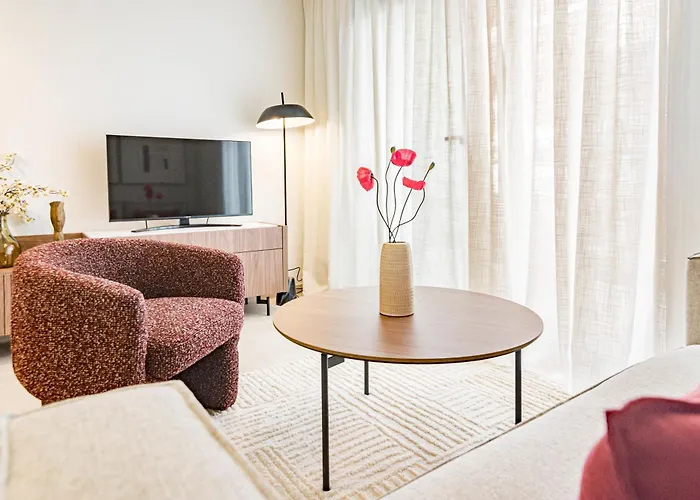 Lägenhet Le2c- Modern New-build Apartment near the beach